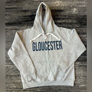 BAY STATE APPAREL Gloucester Hoody With Lace Up Detail